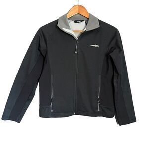 3 for $30! Avia dark grey zip up coat. Size small